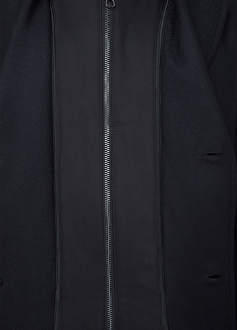 Черное демисезонное Пальто однобортное Drykorn