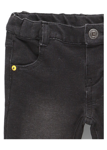 Черные джинсовые демисезонные брюки Chicco