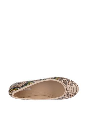 Жіночі балетки Fabio Monelli | комбіновані зміїні бант штучна шкіра (324265086)