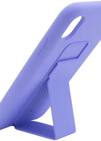 Чохол Silicone Case Hand Holder для Apple iPhone XS Max (6.5 ') Бузковий / Dasheen (is_00000041594_5) Epik (229725153)