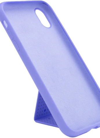 Чохол Silicone Case Hand Holder для Apple iPhone XS Max (6.5 ') Бузковий / Dasheen (is_00000041594_5) Epik (229725153)