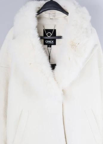 Белое демисезонное Пальто Only