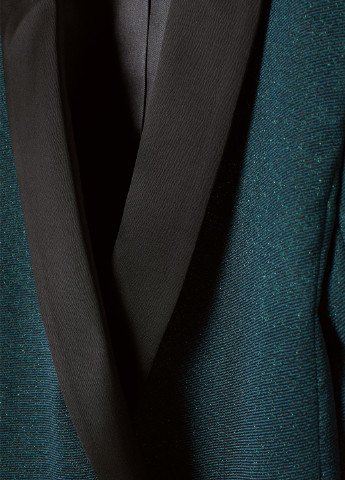 Темно-зеленое демисезонное Пальто однобортное H&M