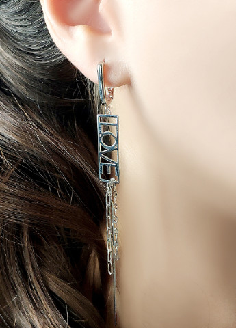 Серьги Silver Flame (255287473)