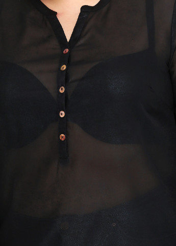 Черная демисезонная блуза Yest