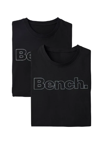 Черная футболка (2 шт.) Bench