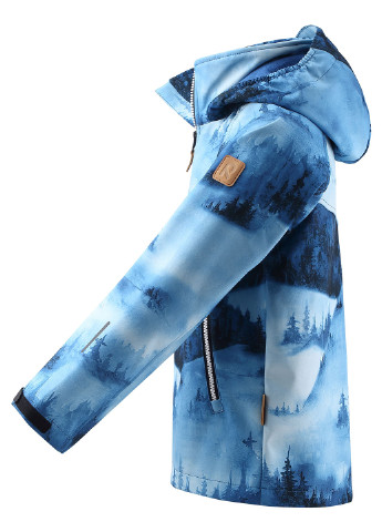 Синяя демисезонная куртка Reima Softshell Vild