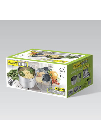 Ковш с крышкой MR-3507-16S 1.7 л 16 см Maestro (253610028)