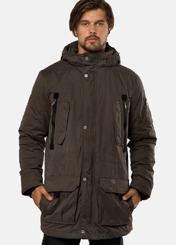 Сіра зимня куртка MR 520