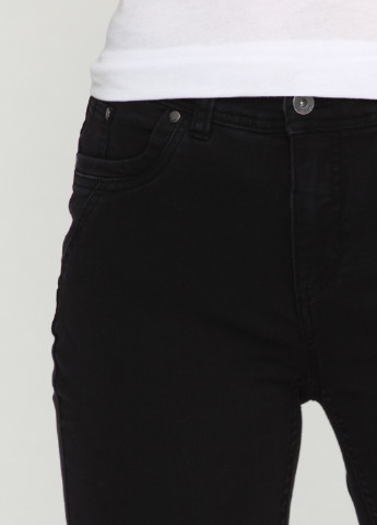 Черные демисезонные джинсы Jensen
