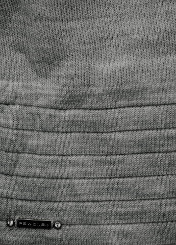 Серый демисезонный комплект (шапка, шарф) Pawonex