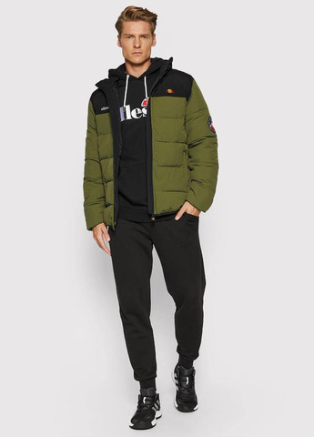 Оливкова (хакі) демісезонна куртка shr12789-531 Ellesse M NEBULA PADDED
