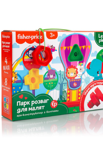 Игра-конструктор "Fisher-Price. Парк развлечений для малышей" VT2905-21 (укр) Vladi toys (255374389)