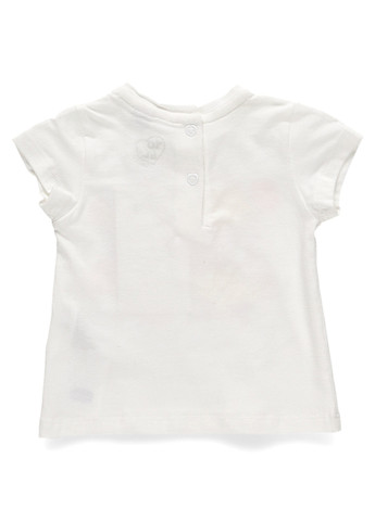 Белая летняя футболка Chicco