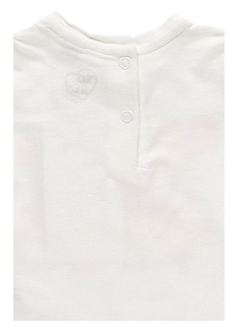 Белая летняя футболка Chicco