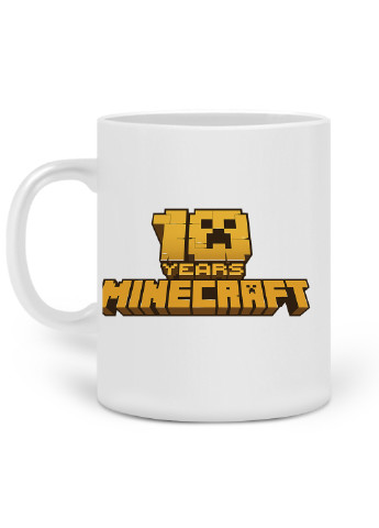 Кружка Майнкрафт (Minecraft) 330 мл горнятко керамічне (20259-1171) MobiPrint (219774894)