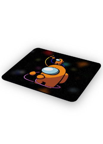 Коврик для мышки Амонг Ас Оранжевый (Among Us Orange) (25108-2413) 29х21 см MobiPrint (224437228)