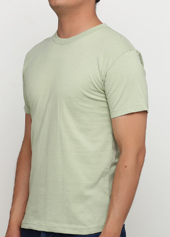 Светло-зеленая летняя футболка Blue 84