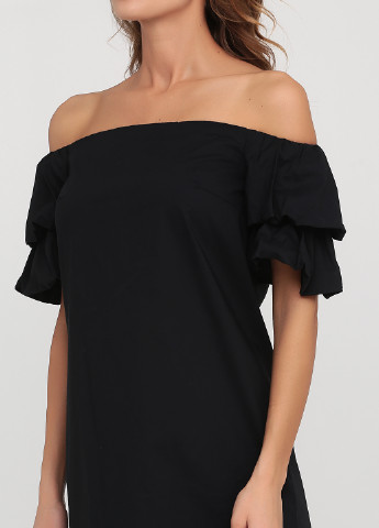 Чорна кежуал сукня а-силует, з відкритими плечима Club Monaco однотонна