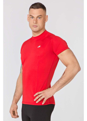 Спортивная футболка Radical однотонная красная спортивная полиэстер