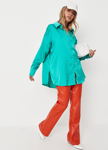 Бірюзова блуза Missguided