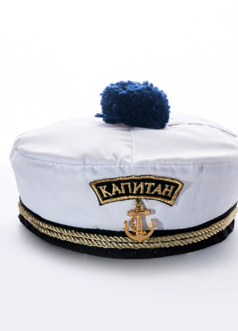 Бескозырка юнга с помпоном с надписью "Капитан" Детская универсальна Добрий Одесит (227750562)