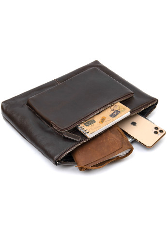 Чоловіча шкіряна сумка для ноутбука 36х25х1,5 см Grande Pelle (250097545)