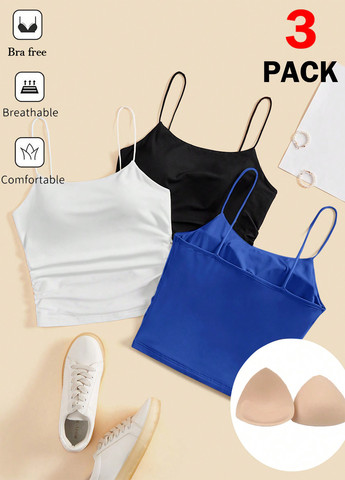 Майка (3 шт.) SHEIN — 339854816