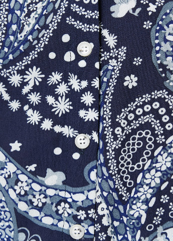 Тёмно-синяя блуза KOTON