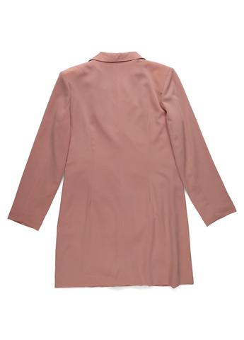 Розовое кэжуал платье на запах, платье-жакет Unique 21 однотонное