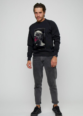 Черный свитшот мужской YAPPI (198688850)