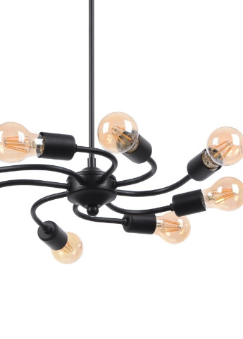 Люстра стельова лофт підвісна BL-326S/8 E27 BK Brille (253887855)