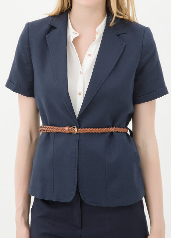 Темно-синий женский жакет KOTON однотонный - демисезонный