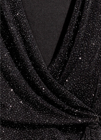 Чорна вечірня платье H&M однотонна