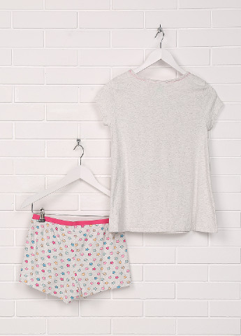 Світло-сірий демісезонний комплект (футболка, шорти) H&M