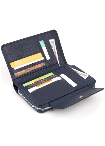 Женский кожаный кошелек 19х9,5х2,5 см st leather (252132447)