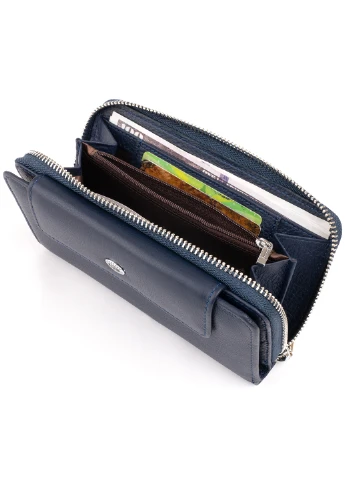 Женский кожаный кошелек 19х9,5х2,5 см st leather (252132447)