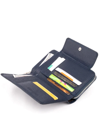 Женский кожаный кошелек 19х9,5х2,5 см st leather (252132447)