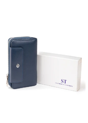 Женский кожаный кошелек 19х9,5х2,5 см st leather (252132447)
