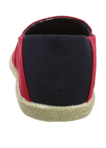 красные эспадрильи Tommy Hilfiger однотонный (298602858)
