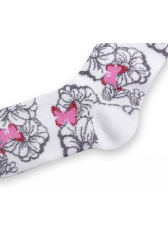 Колготки с серыми цветочками на белом фоне (M0C0301-0979-3G-gray white) BNM (202365450)