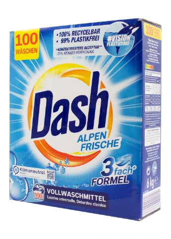 Порошок для прання Alpen Frische 6 кг (100 прань) Dash (254376279)