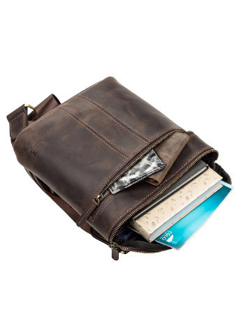 Чоловіча шкіряна сумка 22х24х4,5 см Shvigel (252128465)