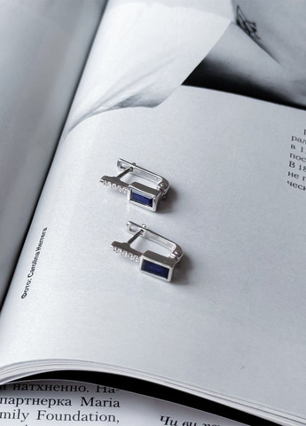 Сережки Silver Flame (295365807)