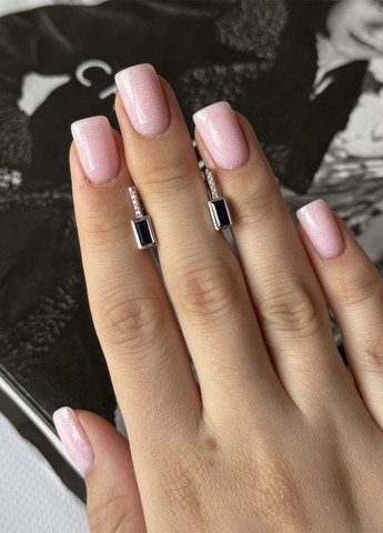 Сережки Silver Flame (295365807)