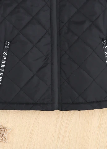 Черная зимняя куртка SHEIN
