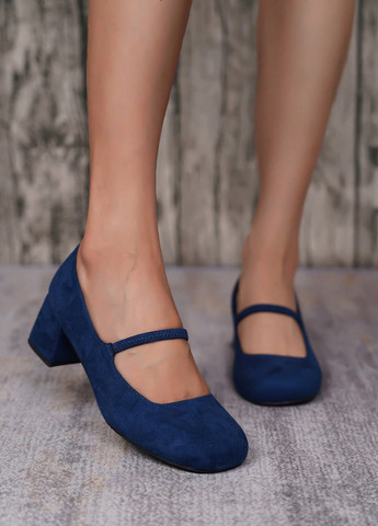 SHEIN Туфлі синій з текстиль, китай — демісезон (342722052)