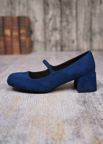 SHEIN Туфлі синій з текстиль, китай — демісезон (342722052)