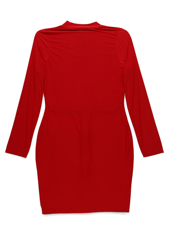 Красное кэжуал платье Fashionkilla однотонное