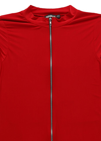 Красное кэжуал платье Fashionkilla однотонное